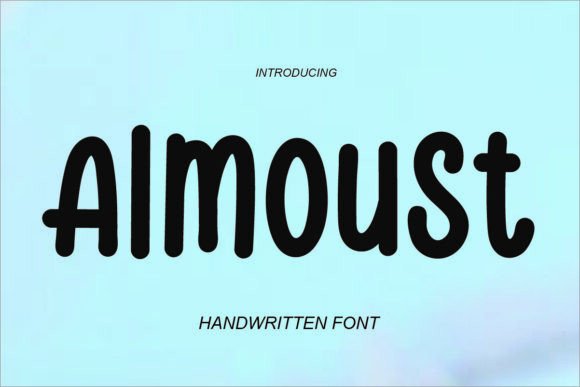 Almoust: A Timeless Handwritten Font for Crafters and Product Creators