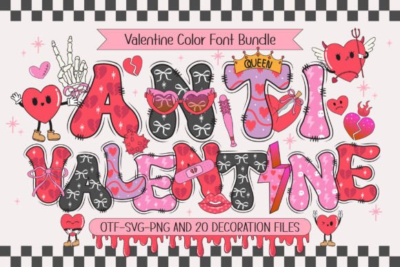 Anti Valentine: A Bold Font for Brands That Break the Mold