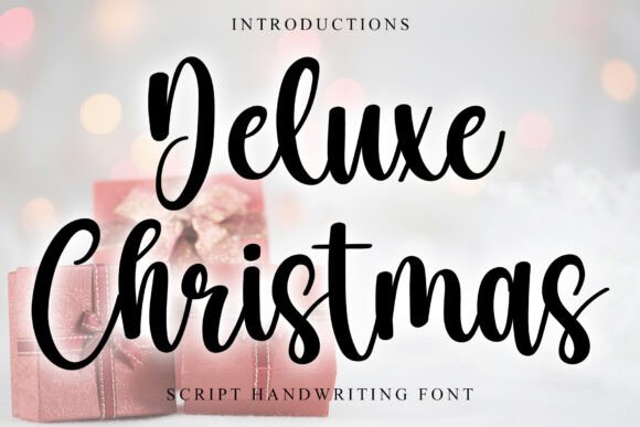 Deluxe Christmas: A Thoughtful Font for Modern Editorial Moods