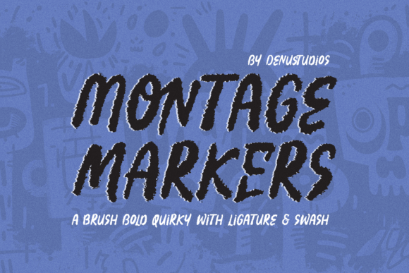 Montage Markers: A Bold Font for Branding That Stands Out