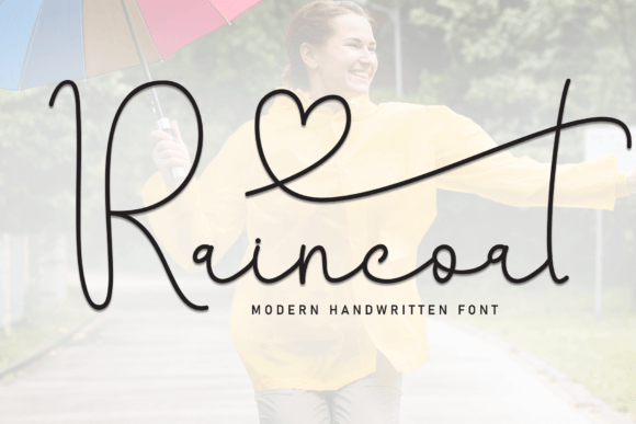 Raincoat: A Script Font for Crafting Authentic Brand Stories