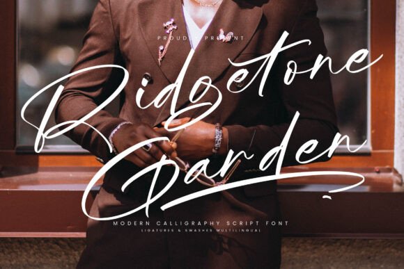 Ridgetone Garden: A Font for Modern Campaign Design