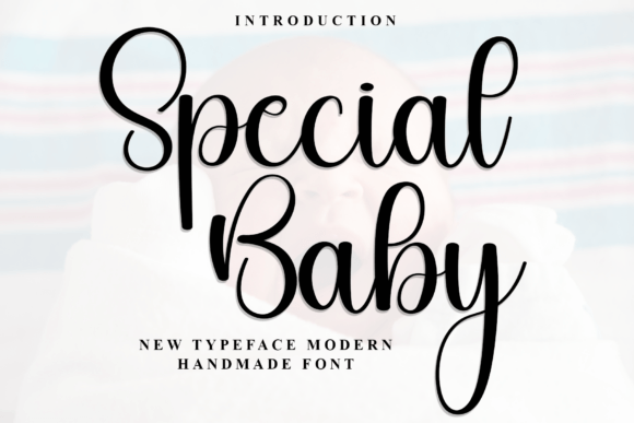 Special Baby: A Warm Script Font for Engaging Brand Content