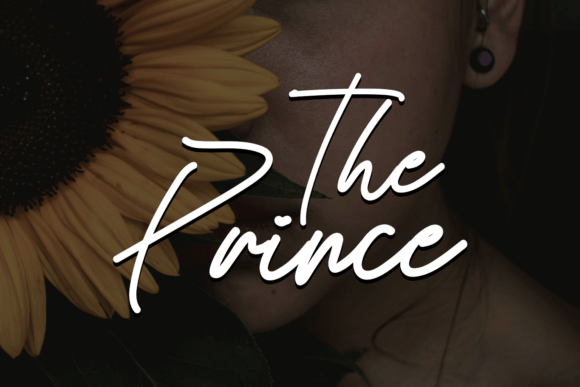 The Prince: A Flowing Script Font for Editorial Grace