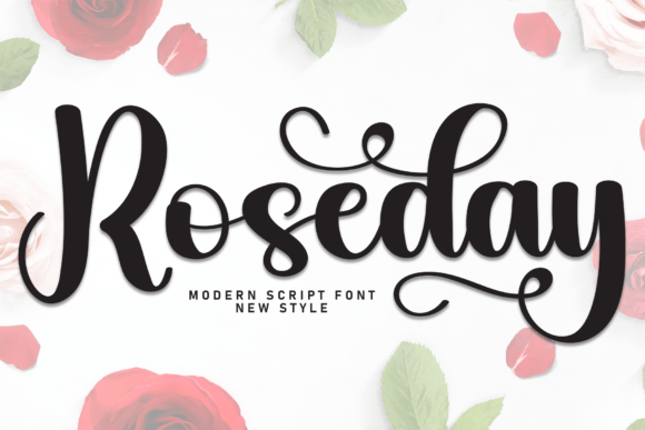 The Roseday Font: A Bold Brush Stroke for Your Creative Business