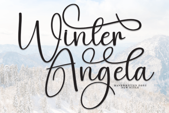 Winter Angela: A Handwritten Font for Polished Small Brands