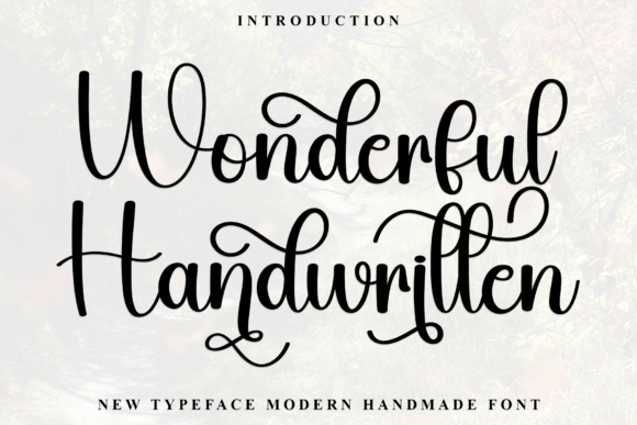 Wonderful Handwritten Is the Festive Font I Needed